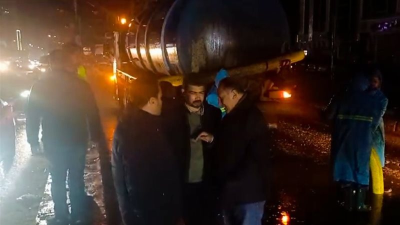 الأمطار الرعدية تضرب