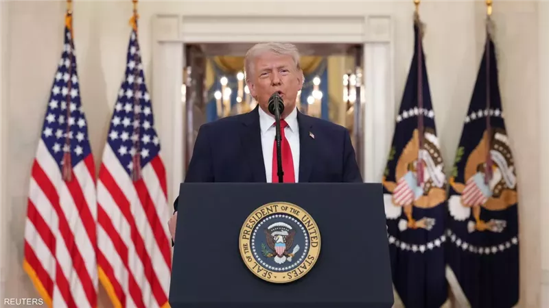  الرئيس الأمريكي