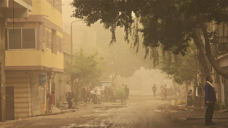 عاصفة ترابية