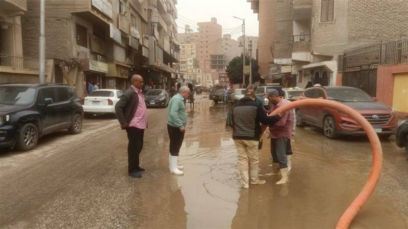 تحرك عاجل لرفع مياه