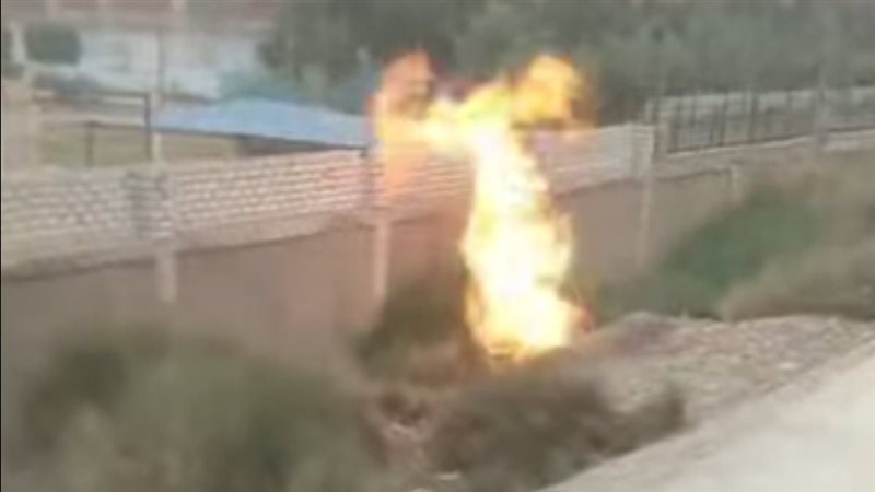 اشتعال النيران في