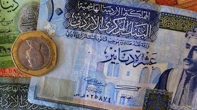 سعر الدينار الأردني،