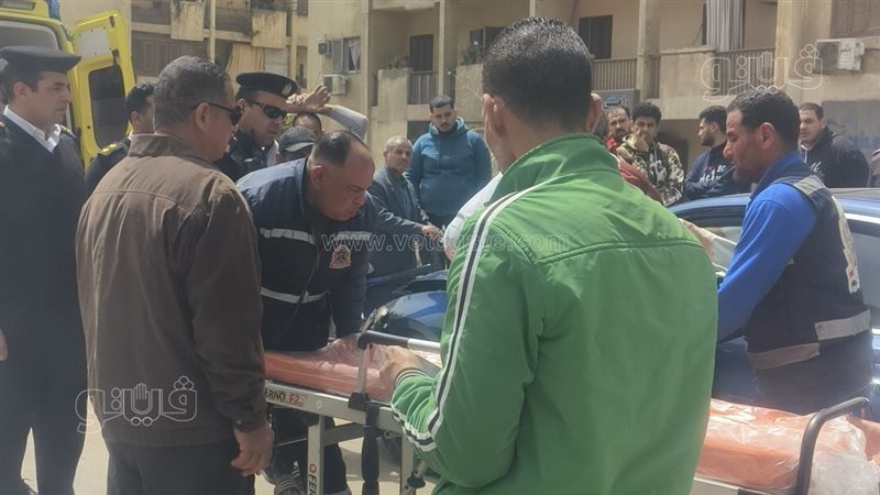 حادث أمام مصر للطيران
