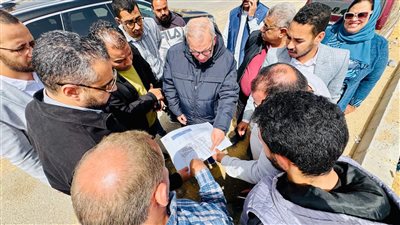 مسؤولو الإسكان يتفقدون عددا من مشروعات العبور الجديدة 