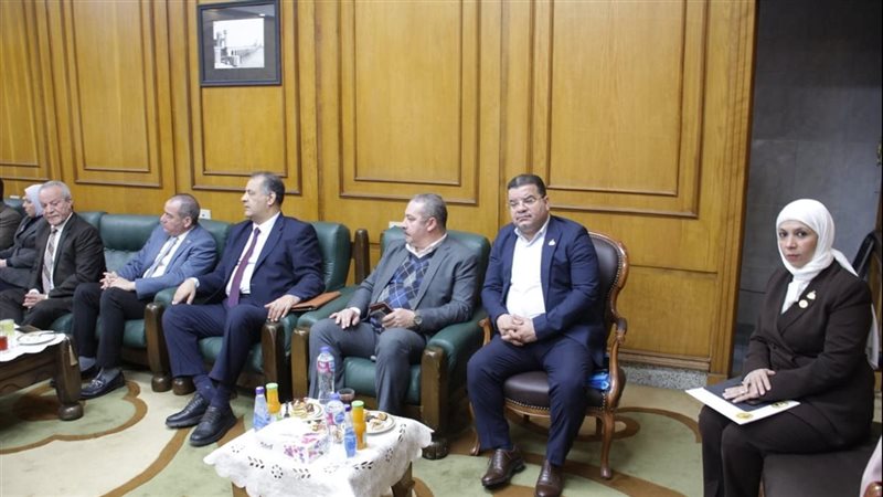 لقاء محافظ القليوبية