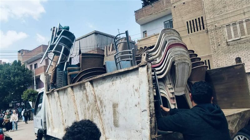 رفع إشغالات طريق
