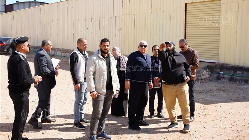 جولة محافظ مطروح