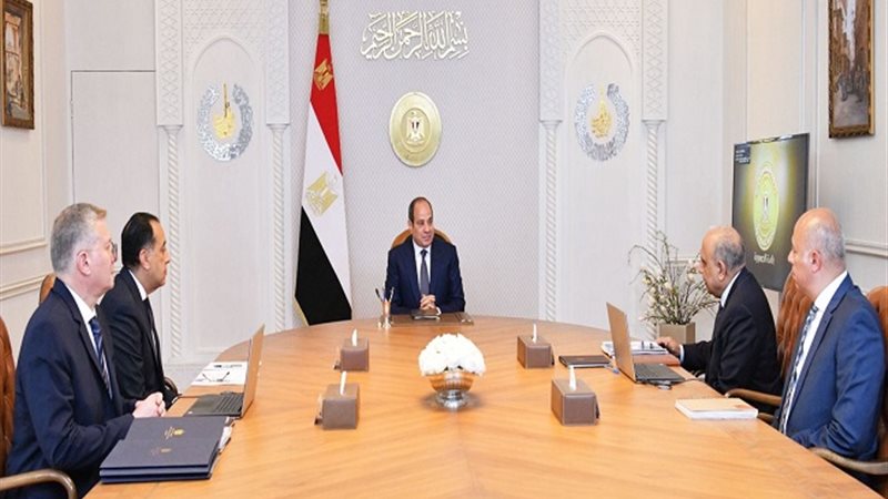 اجتماع الرئيس السيسي