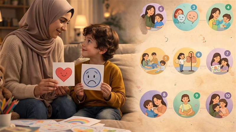 تعليم الطفل التعبير