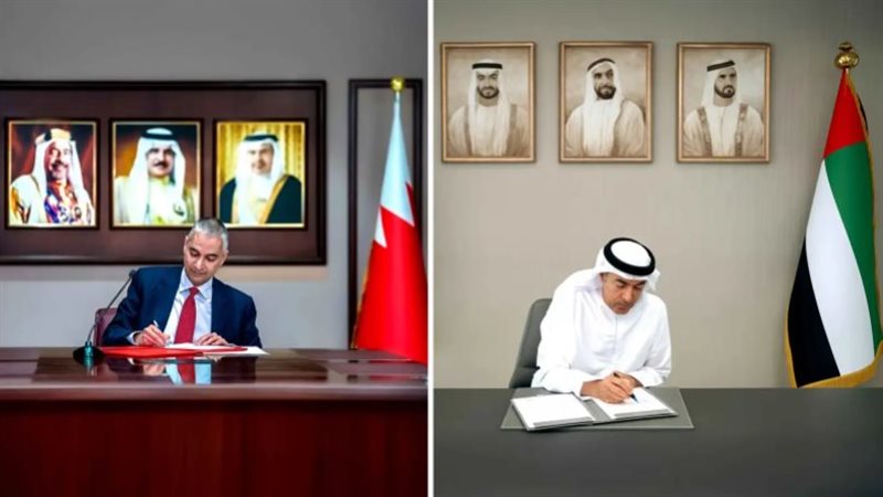 جانب من توقيع الاتفاقية