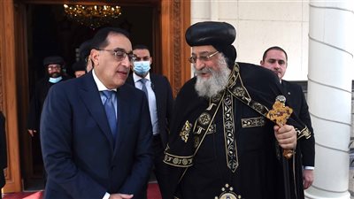 تفاصيل زيارة رئيس الوزراء لمقر الكاتدرائية المرقسية بالعباسية للتهنئة بعيد الميلاد