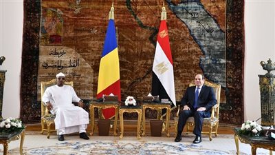 السيسي يؤكد حرص مصر على تقديم الدعم الكامل لـ تشاد خلال المرحلة الانتقالية الحالية