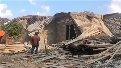 إزالة ٦٥ بناء مخالفا في منشأة القناطر | فيديو وصور 