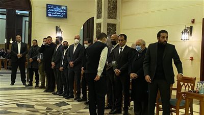 بدء عزاء إبراهيم حجازي بمسجد المشير|صور