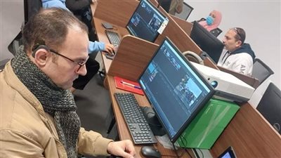 انطلاق الدورة التدريبية لفن المونتاج بنقابة الصحفيين