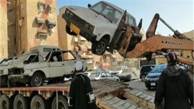 حملات مكبرة بالجيزة لإزالة الإشغالات بمحيط الكنائس