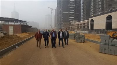 مسئولو الإسكان يتابعون سير العمل بمشروع تطوير منطقة مثلث ماسبيرو