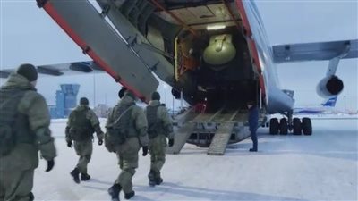 روسيا تعلن بدء نشر قوات حفظ السلام في كازاخستان 