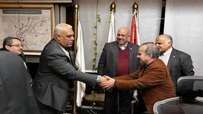 الفضالي وصبرة يشهدان حفل تكريم مساعد رئيس مترو الأنفاق لبلوغه سن المعاش