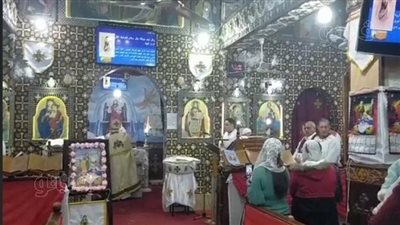 أجواء كورونا تسيطرعلى احتفالات الاقباط بعيد الميلاد المجيد بالشرقية|صور