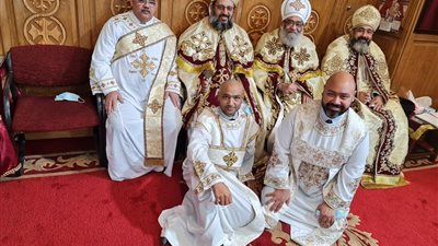 5 صور ترصد قداس عيد الميلاد بكنيسة الأنبا بيشوى في بورسعيد 