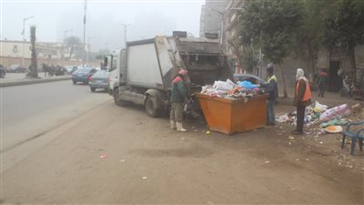 خلال الأسبوع الأول من العام الجديد.. رفع 52 ألف طن مخلفات بالجيزة | صور