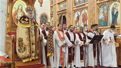 بث مباشر.. صلاة قداس عيد الميلاد المجيد للأقباط الأرثوذكس بالإسماعيلية