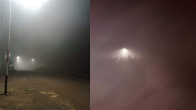 يحدث الآن.. شبورة كثيفة تصل لحد الضباب وانعدام الرؤية بهذه الطرق | فيديو