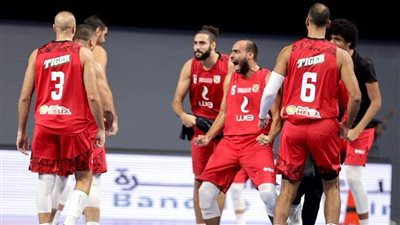 رجال سلة الأهلي يواجه سبورتنج في دوري السوبر