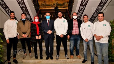 محافظ الغربية يستقبل شباب مبادرة 