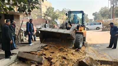 محافظ الجيزة يتابع أعمال رصف شارعي الطيار فكري والأقصر | فيديو وصور 