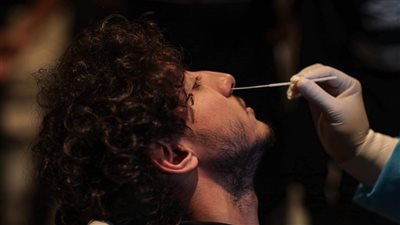 مران الأهلي| مسحة طبية للاعبين والجهاز الفني والإداري