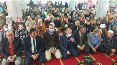 افتتاح مسجد الرحمة بقرية بقرية الوادي الأخضر في الإسماعيلية| صور