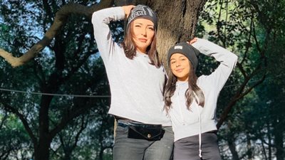 الفنانة أمل عرفة تحتفل بعيد ميلاد ابنتها