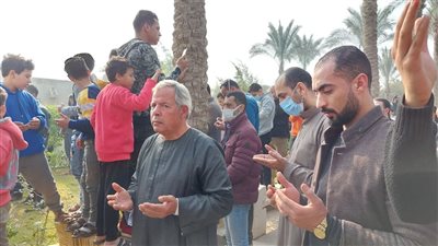 20 صورة ترصد تشييع جثمان شقيق محمود العربى بالمنوفية