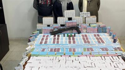إحباط ترويج 41 ألف قرص مخدر بحوزة 3 عناصر إجرامية في الجيزة 