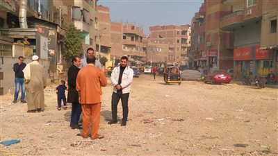 الجيزة تتابع تنفيذ مشروعات رصف الطرق فى الأحياء |صور