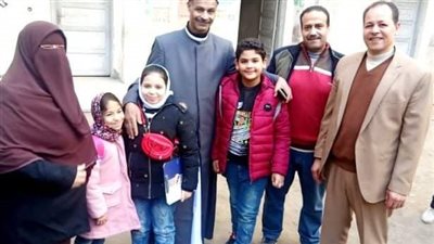 رئيس المنطقة الأزهرية بالإسكندرية يتفقد امتحانات الفصل الدراسي الأول للنقل الإعدادي