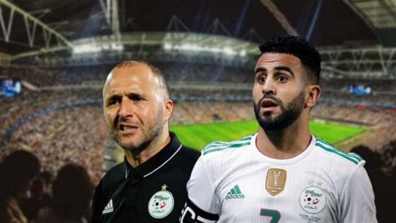 رياض محرز وجمال بلماضي