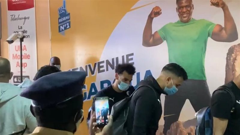 وصول بعثة منتخب مصر