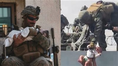 قصة مؤثرة..عودة الرضيع الأفغاني الضائع من أهله في فوضى المطار بـ كابول 