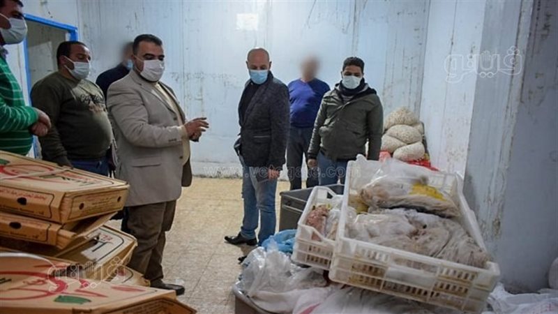 اعدام اغذية فاسدة