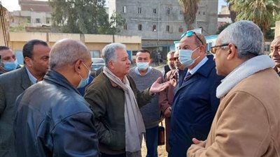 الصرف الصحي بالإسكندرية يتابع أعمال تطوير محطة ١١ شرق