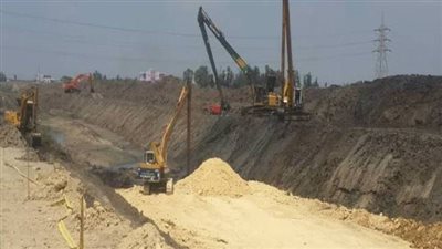 متى يحق للدولة نزع ملكية الأراضي لإنشاء شبكات ري وصرف صحي‏؟