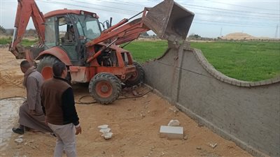 استرداد ١٩٥ فدانا أراضي أملاك دولة في الجيزة | فيديو وصور 