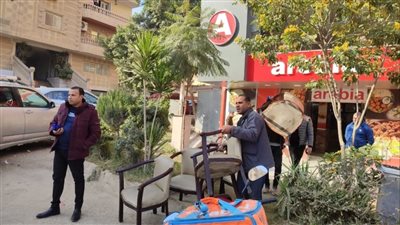 شن حملات مكبرة لرفع الإشغالات بالجيزة |صور 