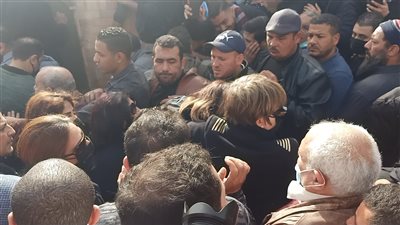 حكاية يوم حزين على أهالي شربين بالدقهلية لوداع وائل الإبراشي | صور