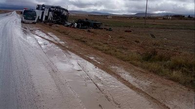 إصابة 3 طالبات في حادث مروري بالقليوبية 