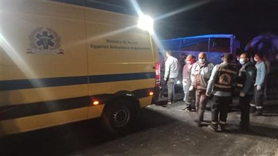 الجثة طارت في الهواء.. سيارة تدهس شخصا أعلى الطريق الدائري بالجيزة