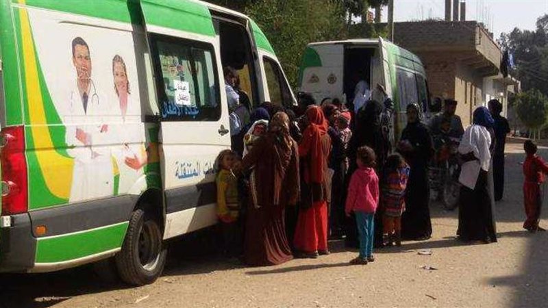 قوافل طبية، فيتو